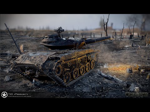 World of Tanks T-49 3 marks battle