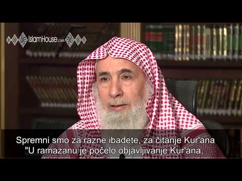 Ramazan je prilika│šejh Nasir el-Umer