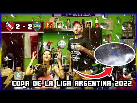 Independiente 2 Boca 2 - Reacciones de Hinchas - Copa de la Liga Argentina