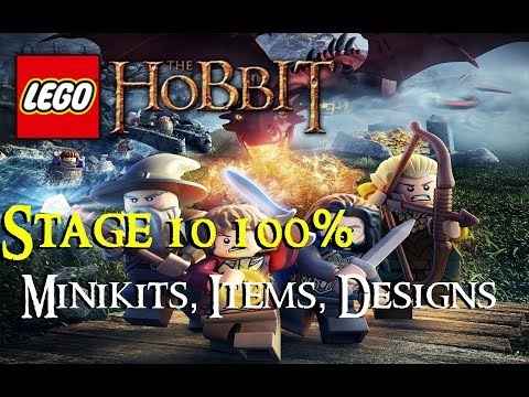 LEGO: The Hobbit - Flies and Spiders 100% - ALL Minikits,Items,Schematics
