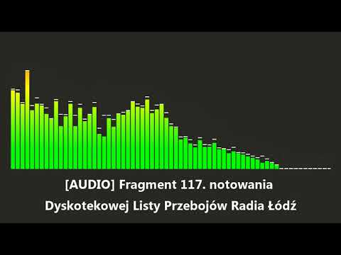 [AUDIO] Fragment 117. notowania Dyskotekowej Listy Przebojów Radia Łódź