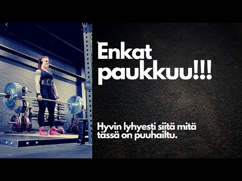 Enkat paukkuu!!