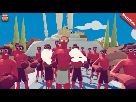 BOXER GUILD Defends the TOWN - TABS MOD (SUPER BOXER & His STUDENTS vs Every Faction)