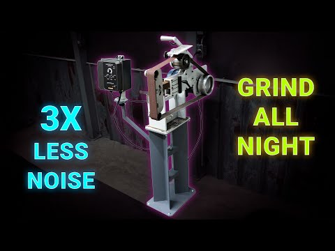 Indestructible 2x72 Grinder Stand: Built for Bladesmithing & Blacksmithing