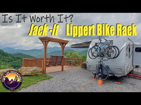 Lippert JACK IT Bicycle Rack REVIEW | Full Time RV Living