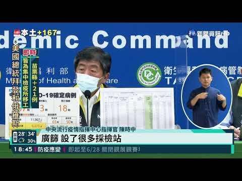 新北金山區爆發群聚 機動快篩隊進駐