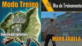 ILHA DE TREINAMENTO com FAVELA e os Novos Itens muito APELÃO da Nova Atualização do Free Fire