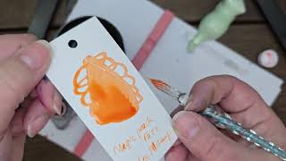 Magic Peach Fuzz Ink Review Endless Alchemy Fountain Pen Ink
