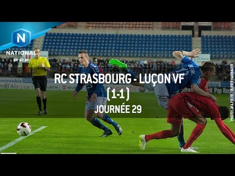 J29 - RC Strasbourg - Luçon VF (1-1), le résumé
