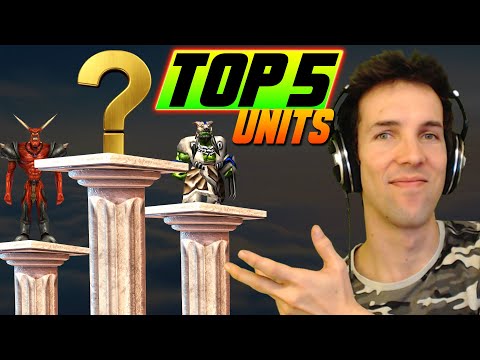 Grubby's TOP 5 favorite RTS units! Which are YOURS?