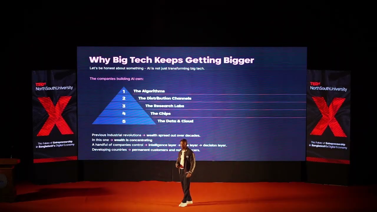 AI for the Poor: The New Global Divide | Hasnaeen Rizvi Rahman | TEDxNorthSouthUniversity