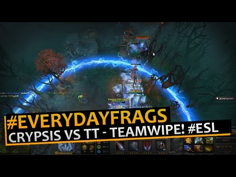 CRYPSIS vs TEAM TINKER, TEAMWIPE! #ESL2014