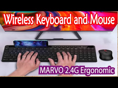 Marvo Wireless Keyboard and Mouse Combo 2.4G Ergonomic Review: Stunning Performance & Flaws Exposed!