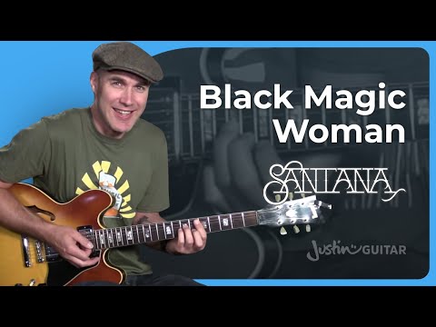 How to play Black Magic Woman | Rhythm Guitar Lesson