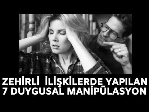 NARSİSTLERİN YAPTIĞI 7 DUYGUSAL MANİPÜLASYON
