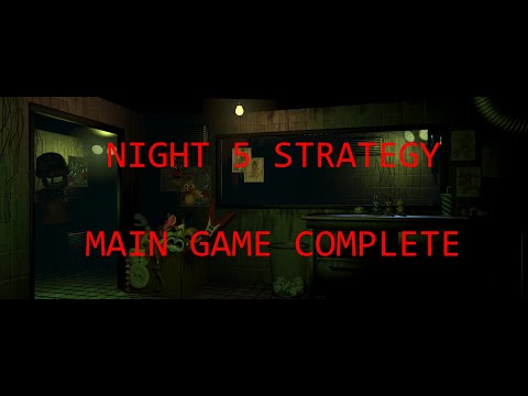 How to beat FNaF 3 - Night 5 Walkthrough | FNaF Academy