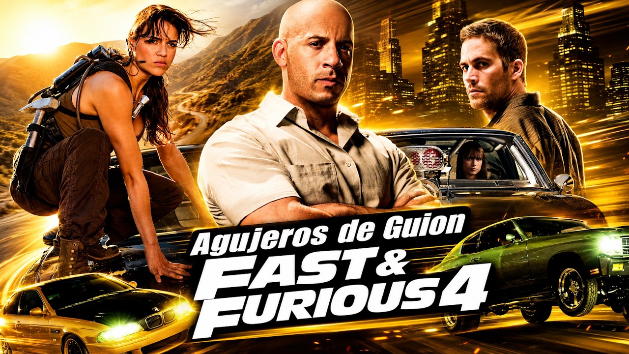 Agujeros de Guion: FAST and FURIOUS 4 - Rápidos y Furiosos 4 (Errores, review, reseña y resumen)