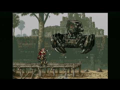 Atari STE, Metal Slug clone, demo Mission 1, by MST/masteries (Real Hardware)