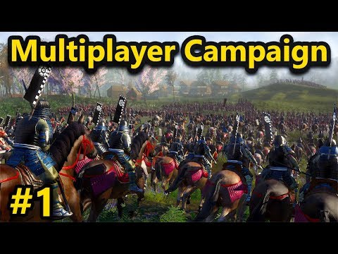 Multiplayer Head To Head Campaign Vs Apollo - Total War: Shogun 2 - Live Stream
