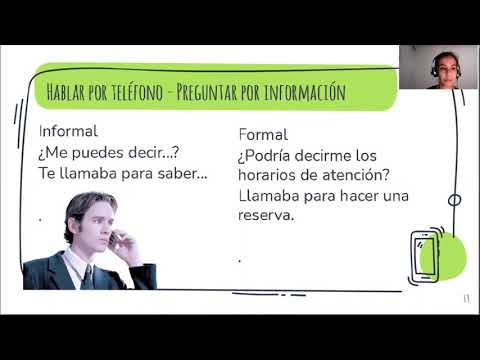 Curso de Espanhol Saludar presentarse y despedirse