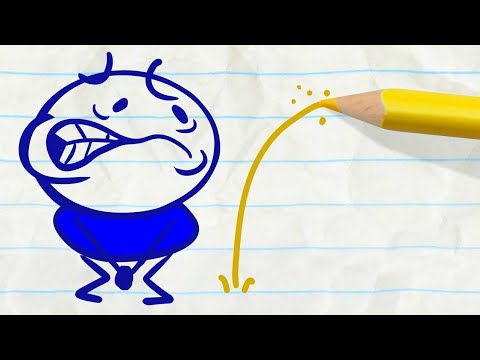 Pencilmate Needs A Bathroom! - Pencilmation Australia | Animation | Cartoons | Pencilmation
