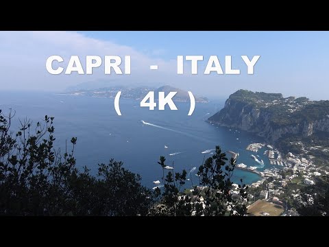 Capri, Italy 🇮🇹  Walking Tour ( 4K )