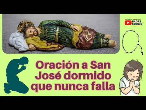 Oración a San José Dormido que nunca falla