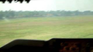 preview picture of video 'Landing at Jakarta in Boeing 747'