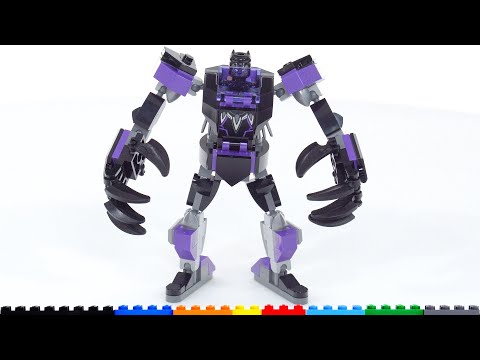 LEGO Marvel Black Panther Mech Armor 76204 review! Standard mech, big figure bonus