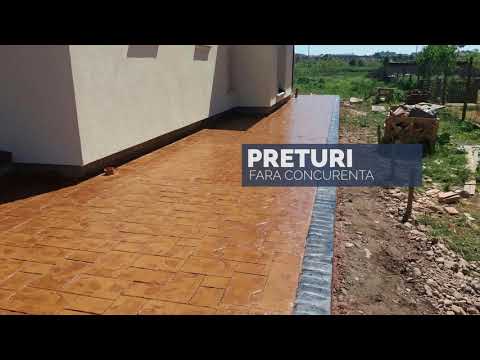 Beton Amprentat Sibiu - 0730 163 282