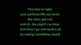 Robbie Williams & Nicole Kidman - Something Stupid - Lyrics