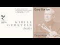 Gary Burton: "Improvisation in Jazz" - Kirill Gerstein Gary Burton: "Improvisation in Jazz"