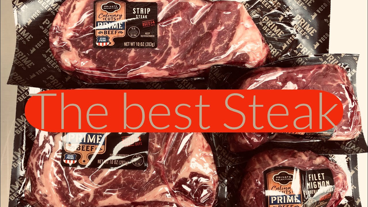 Kroger Prime Steaks Dry Aged The Best Steak you can get at a grocery store|  4K