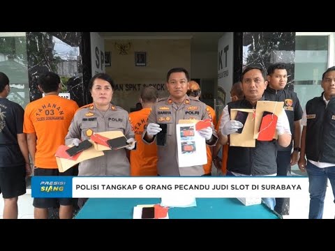 POLSEK GUNUNG ANYAR UNGKAP KASUS JUDI DARING