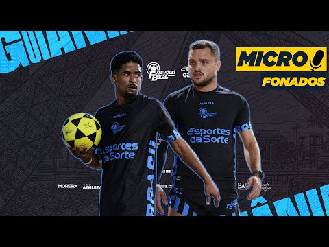 MICROPHONES: BRUNO BARROS AND PRETO MÁGICO #futevoleibrasil #cfb