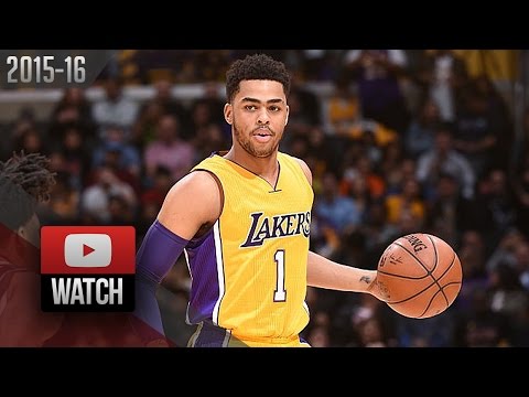 D'Angelo Russell Full Highlights vs Magic (2016.03.08) - 27 Pts, SICK!