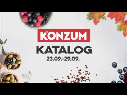 Konzum sedmična akcija od 23.-29.09.2019.