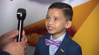 Young Actor Ian Ho talks about being in A Simple Favor video