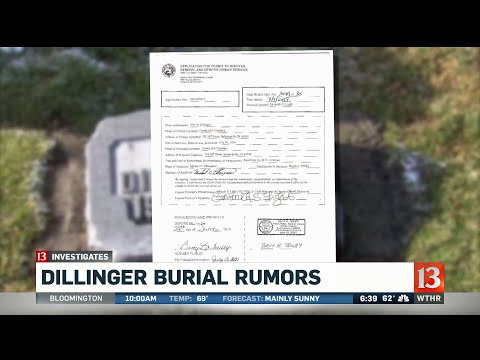 Family speaks out about Dillinger burial