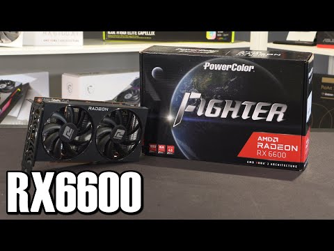 PowerColor Fighter AMD Radeon RX 6500 XT Gaming Graphics Card with 4GB GDDR6 Memory video review thumbnail