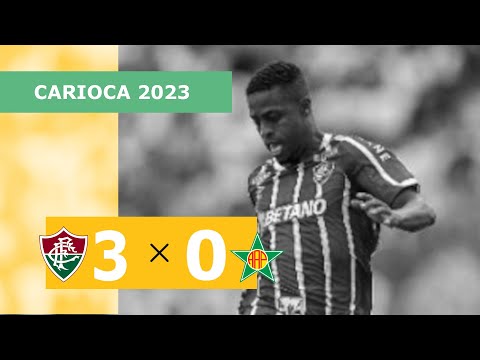 Fluminense 3 x 0 Portuguesa-RJ - Gols - 25/02 - Campeonato Carioca 2023
