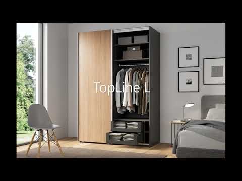 HETTICH TOPLINE L 2 DOOR WARDROBE FITING 50 KG