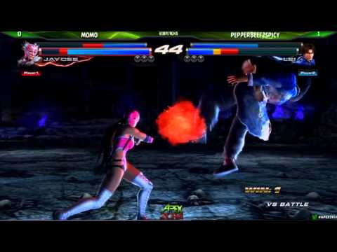 Apex 2014: TTT2 Top 4: Losers Semi-Finals: PepperBeef2Spicy (Marshall/Lei) vs. Momo (Asuka/Jaycee)
