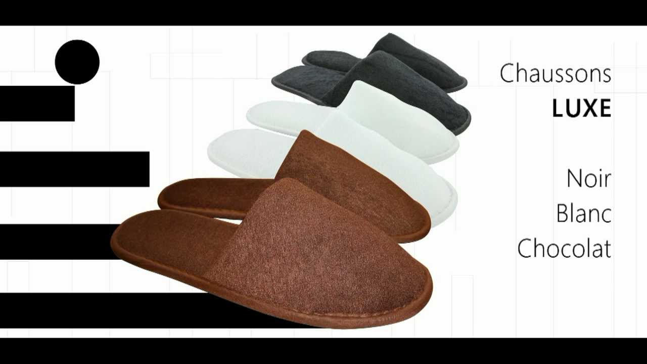 Chausson hôtelier caractère Luxe