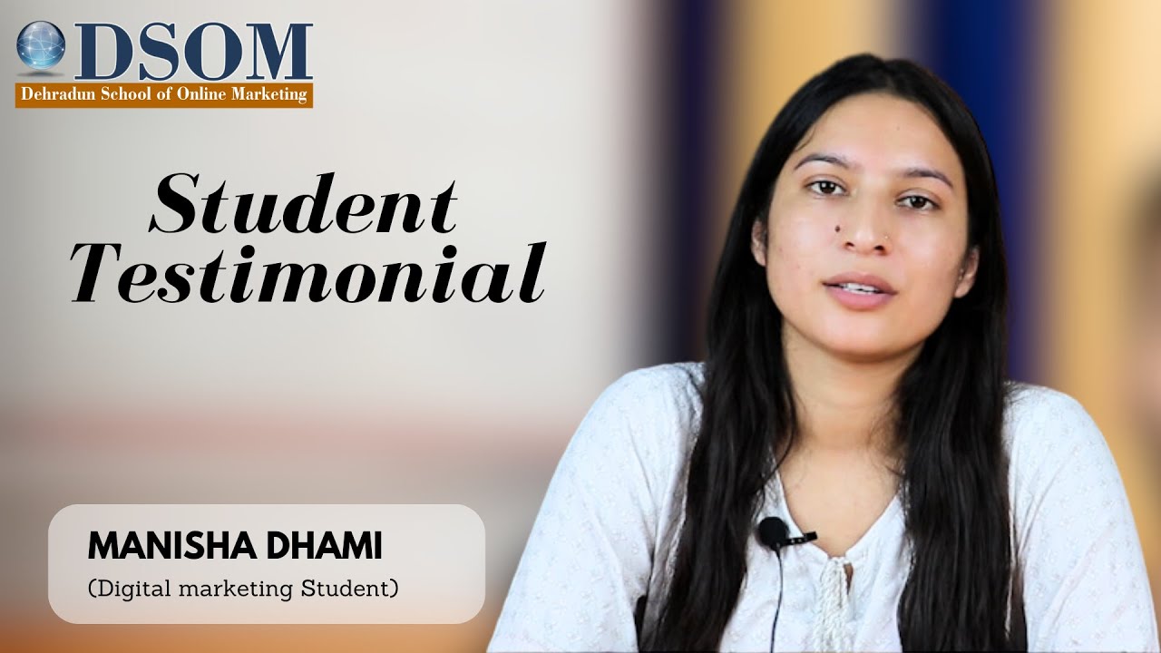 Student Testimonial- Manisha Dhami