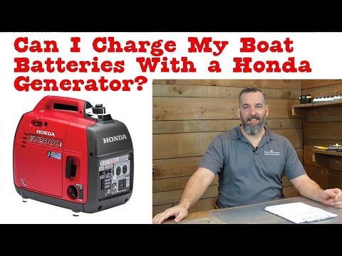 Can I Charge My Boat Batteries With a Honda Generator?