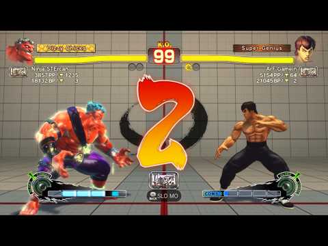 SSFIV~ Hakan (Ninja STErcan) vs  Fei-long (ArF Gamein) HD