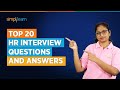 Top 20 HR Interview Questions And Answers 20 Most Asked HR Interview Questions 2026 Simplilearn