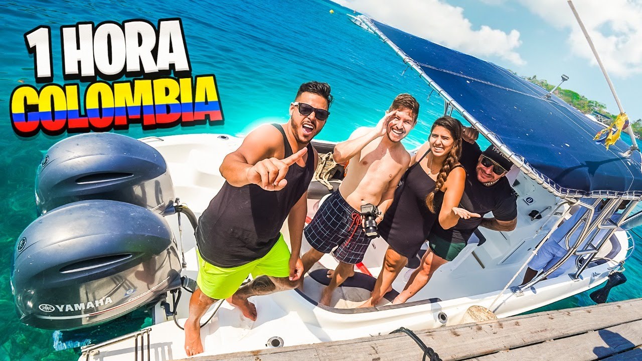 VLOG DE 1 HORA - VIAGEM PRA COLOMBIA COM MEUS AMIGOS