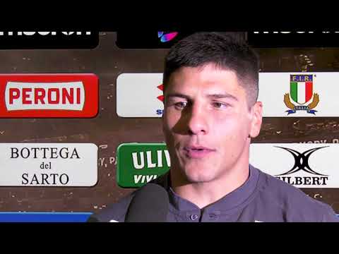 Ignacio Brex post Italia vs Nuova Zelanda, novembre 2021